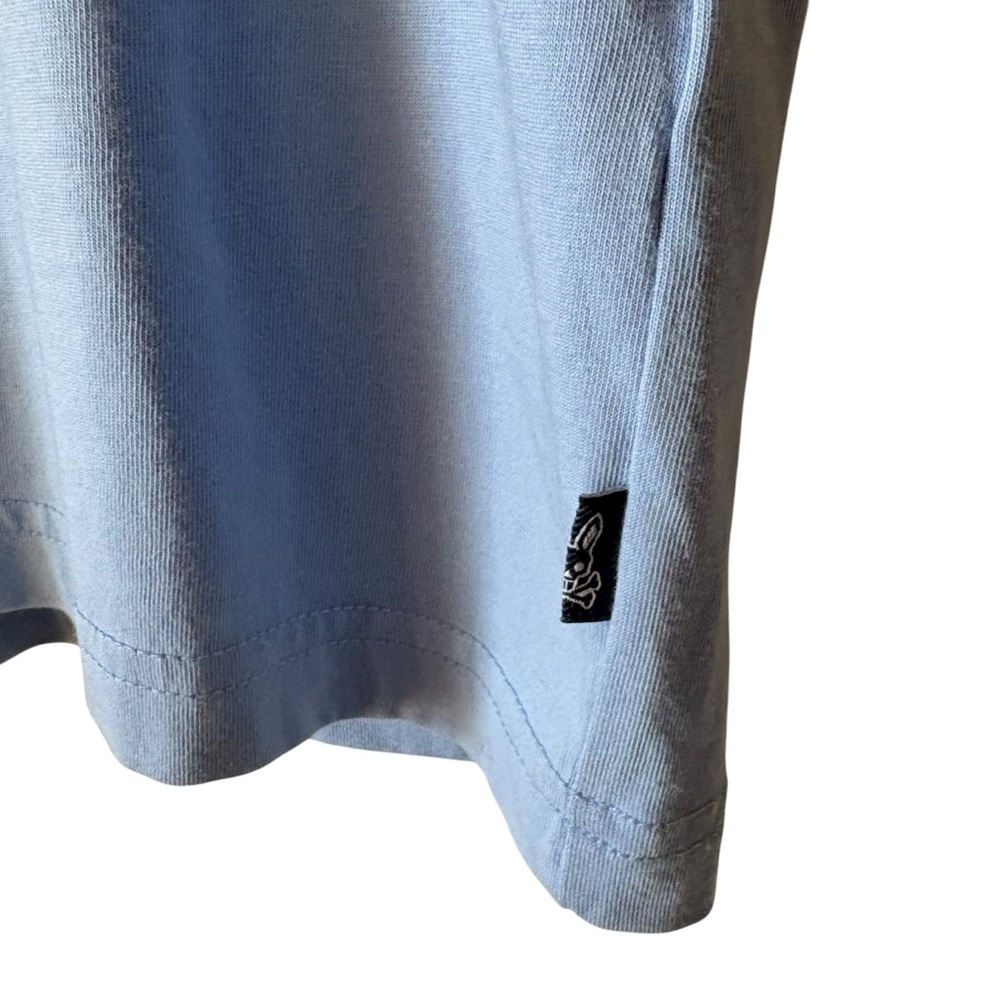 Psycho Bunny Mens Norwood Graphic Tee blue and pink size - Picture 3 of 8